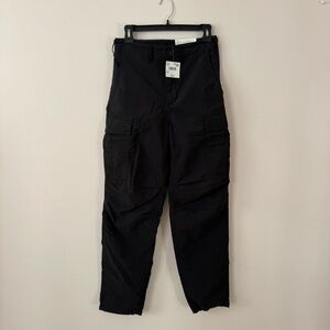 NWT American Eagle Flex Parachute Pants - Black XXS - Sold Out Style!